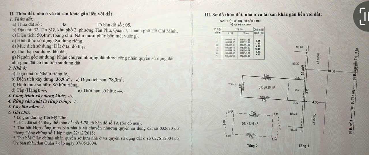 Bán nhà mặt tiền Tân Mỹ, Quận 7 xây 6 tầng có thang máy vị trí kinh doanh tốt – 50.4m2 3