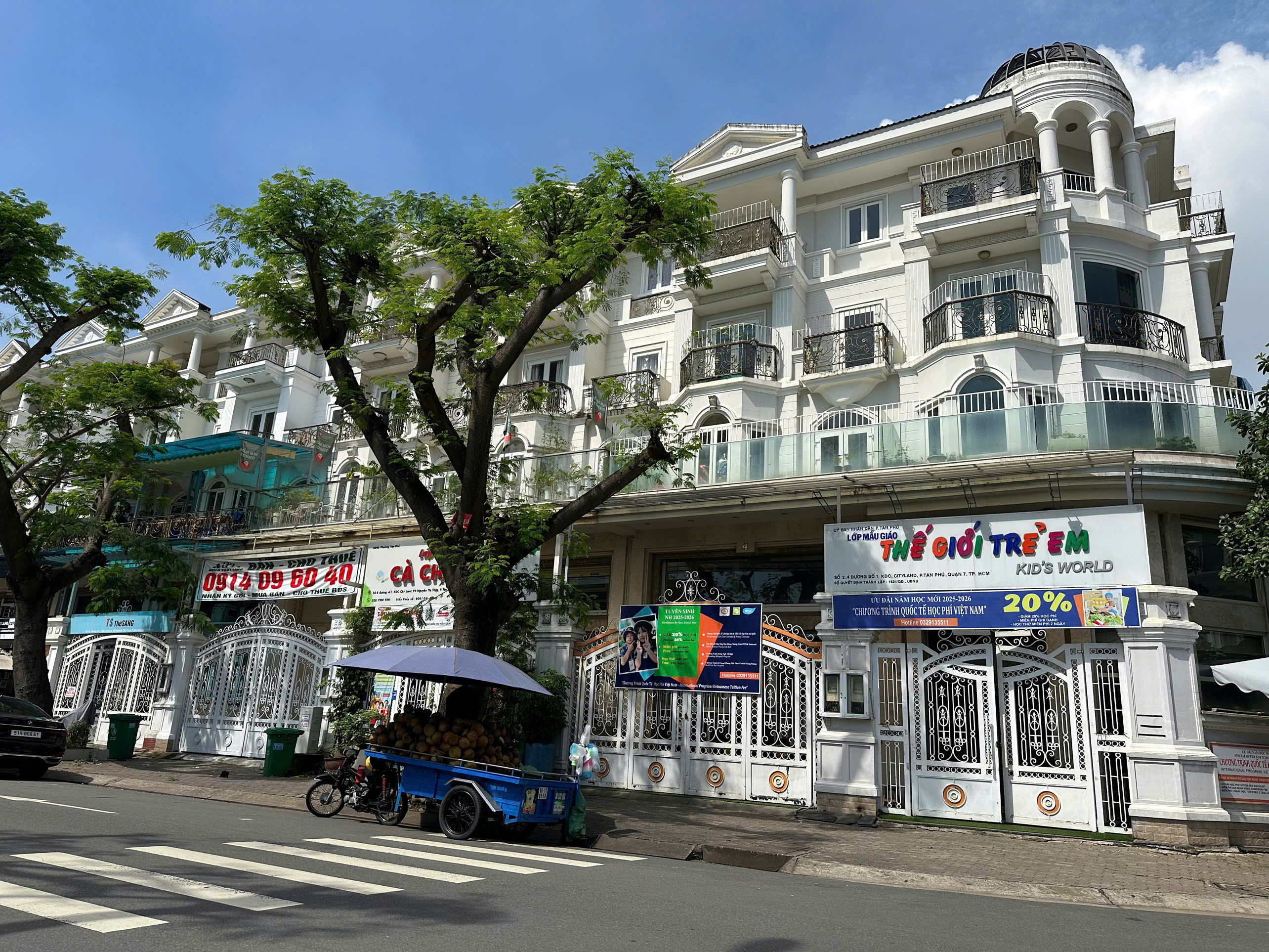 Bán hoặc cho thuê nhà phố Cityland, Quận 7 xây trệt + lửng + 3 lầu – 120m2