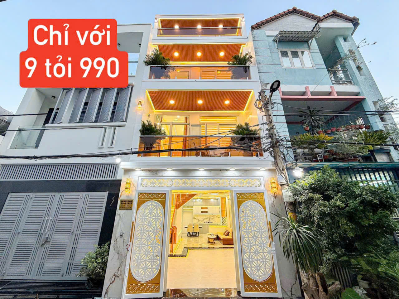 Bán nhà phố hẻm ô tô đường Gò Ô Môi, Quận 7 xây 3 lầu có 4 phòng ngủ nội thất cao cấp – 60m2 4