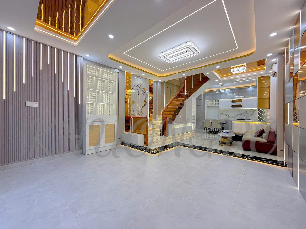 Bán nhà phố hẻm ô tô đường Gò Ô Môi, Quận 7 xây 3 lầu có 4 phòng ngủ nội thất cao cấp – 60m2 2