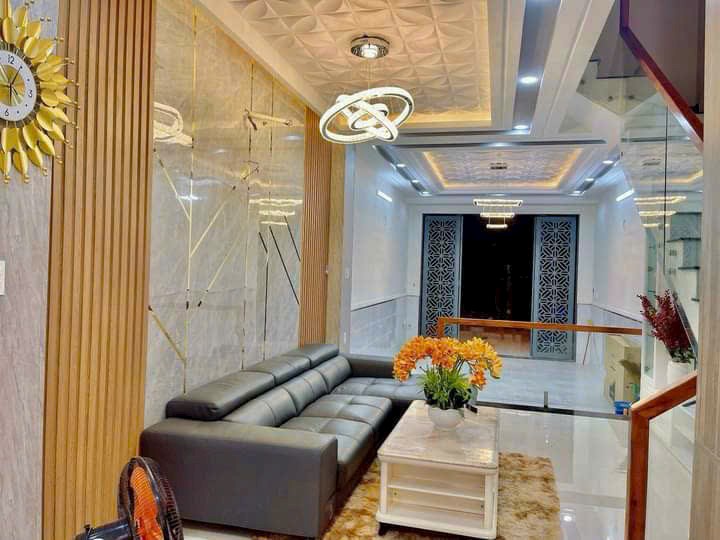 Cho thuê nhà khu dân cư Belleza Quận 7 nhà đẹp xây 2 lầu có 6 phòng ngủ 4