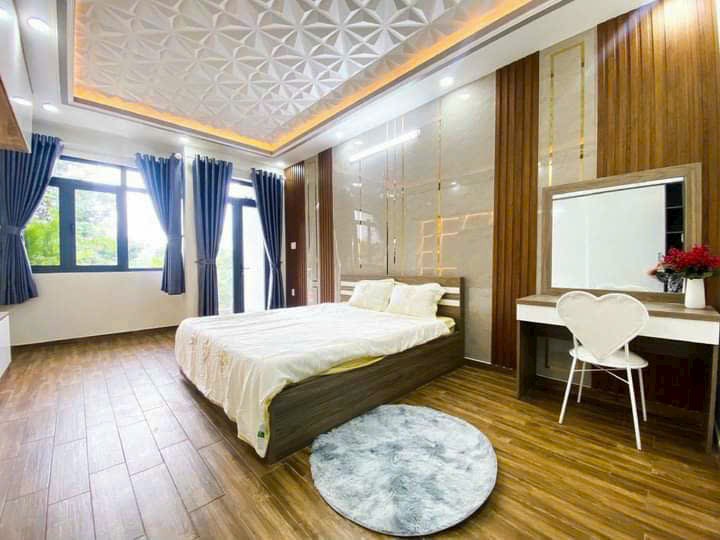 Cho thuê nhà khu dân cư Belleza Quận 7 nhà đẹp xây 2 lầu có 6 phòng ngủ 1