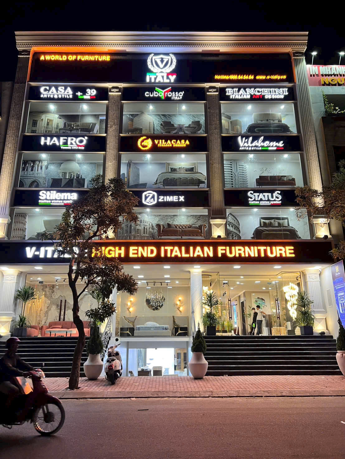 Cho thuê 3 căn nhà liền kề KDC Kim Sơn, Nguyễn Hữu Thọ, Quận 7 xây 6 tầng có thang máy – 300m2