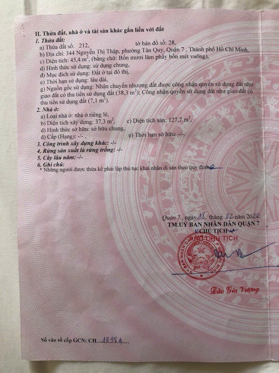 Bán nhà phố kinh doanh 344 Nguyễn Thị Thập, Quận 7 vị trí đẹp xây 3 tầng – 45.4m2 3