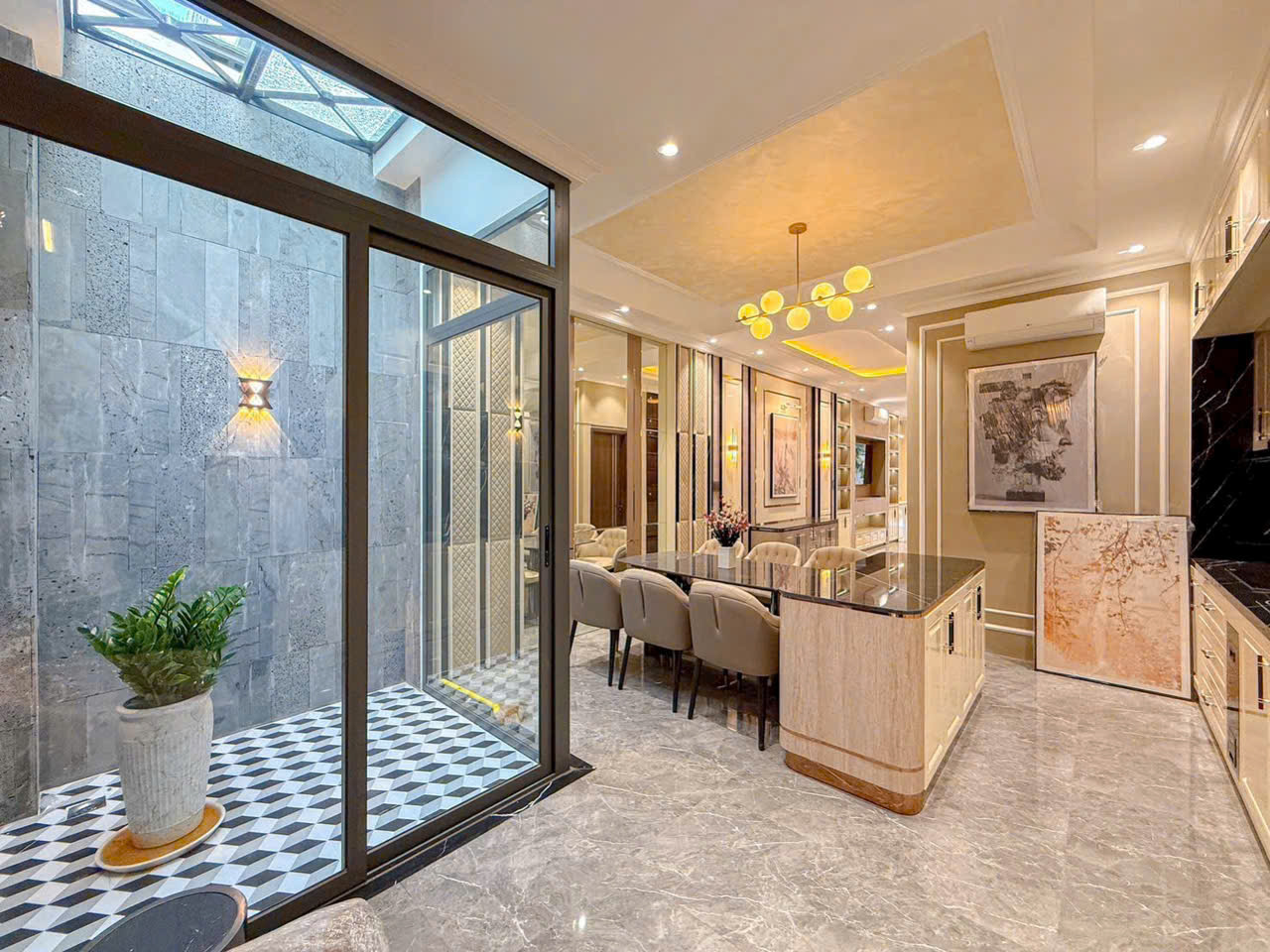 Bán nhà phố L48 đường D7 KDC Tân Mỹ, Quận 7 nhà mới đẹp xây 4 tầng có thang máy – 90m2 3