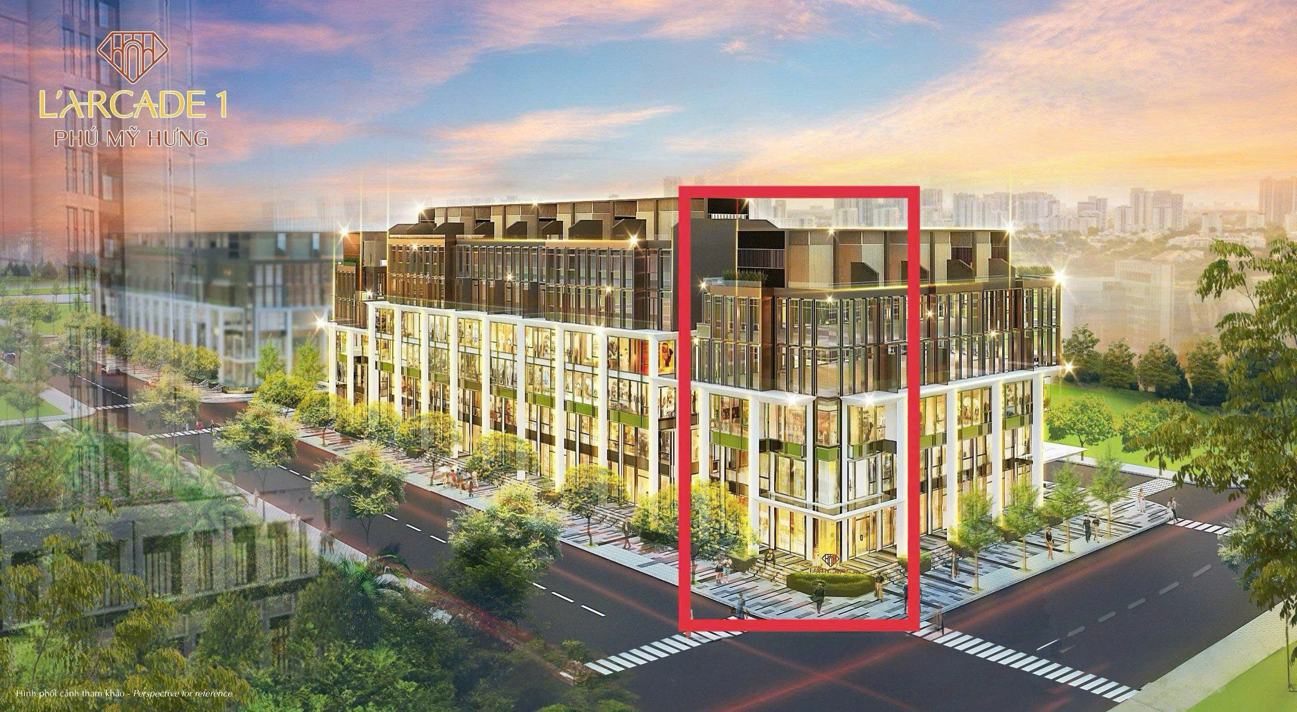 Bán nhà phố Larcade 1 Phú Mỹ Hưng, Quận 7 căn góc 3 mặt tiền xây 5 tầng shop thương mại – 382m2 5