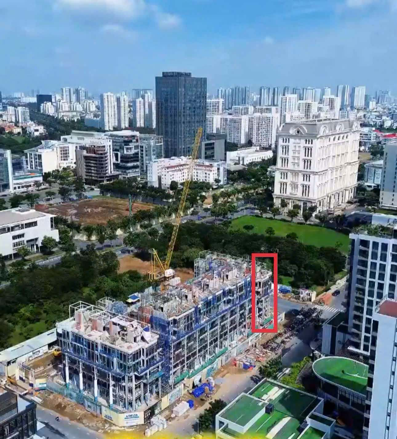 Bán nhà phố Larcade 1 Phú Mỹ Hưng, Quận 7 căn góc 3 mặt tiền xây 5 tầng shop thương mại – 382m2 1