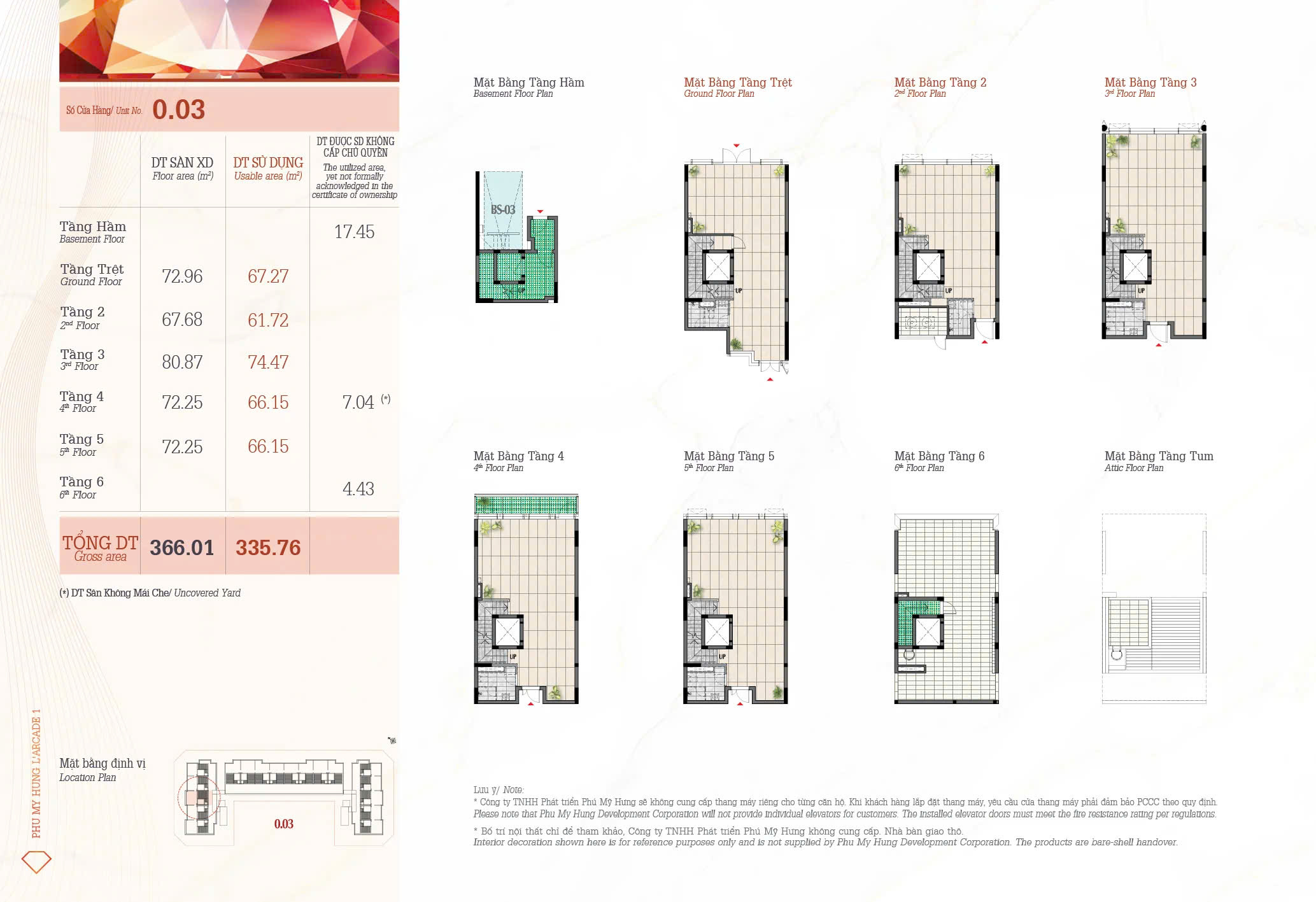 Townhouse for rent in Larcade 1 Phu My Hung, District 7, new house, beautiful location, 2 adjacent apartments – 669m2 3