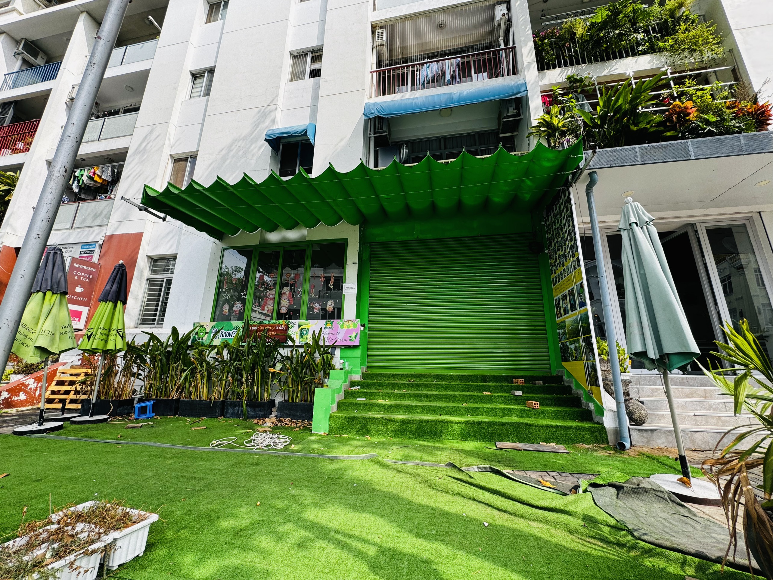 Cho thuê shophouse Mỹ Phước Phú Mỹ Hưng, Quận 7 mặt tiền Phạm Thái Bường có sân rộng 2