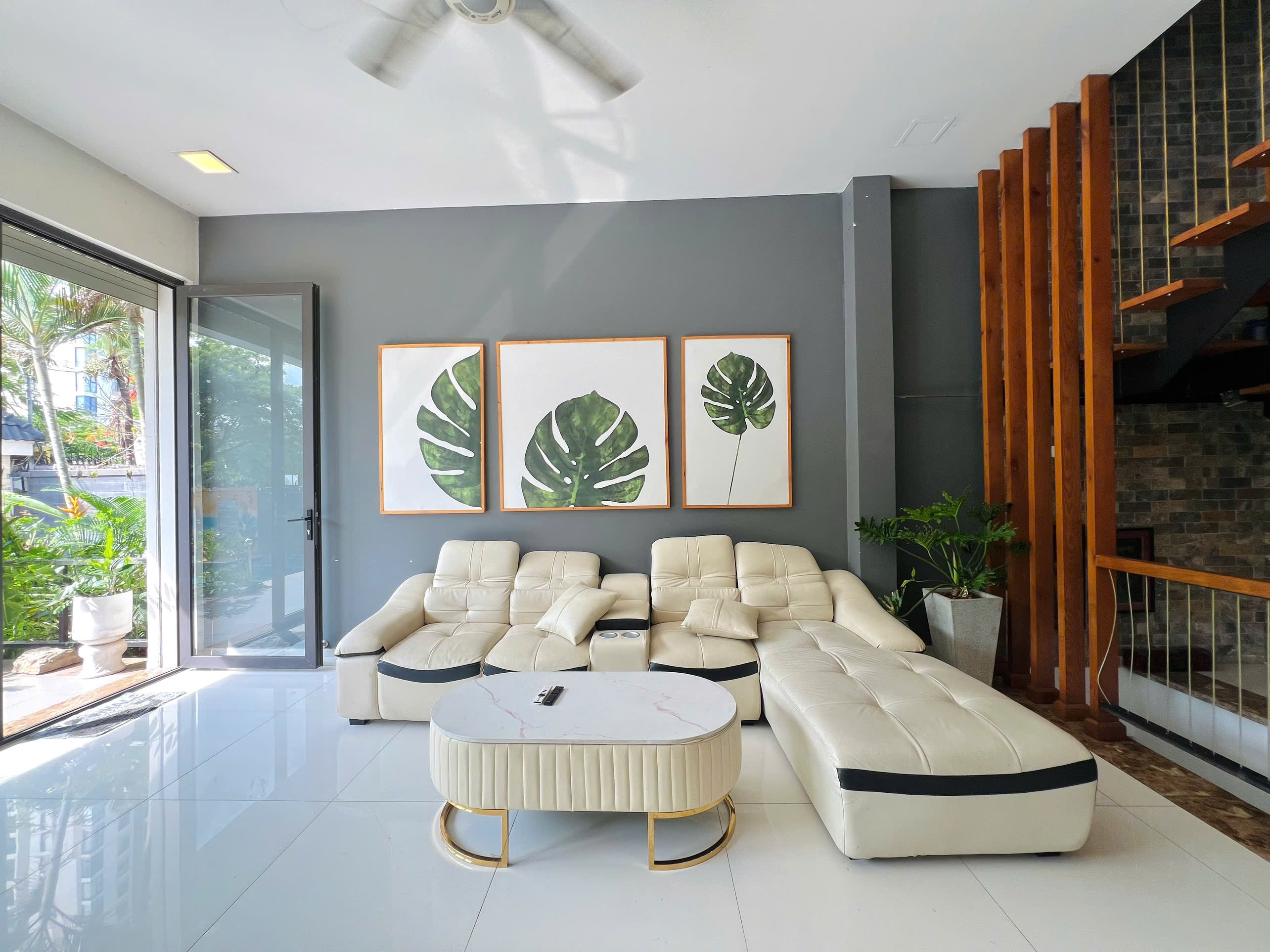 Cho thuê villa gần Lake View Quận 9 Tp Thủ Đức có 8 phòng ngủ hồ bơi muối khoáng, khu BBQ 14