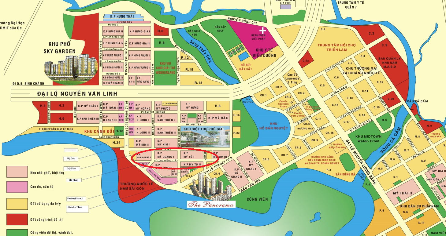 Cho thuê biệt thự đơn lập khu Cảnh Đồi Phú Mỹ Hưng, Quận 7 căn góc có 7 phòng ngủ kiến trúc Pháp 1