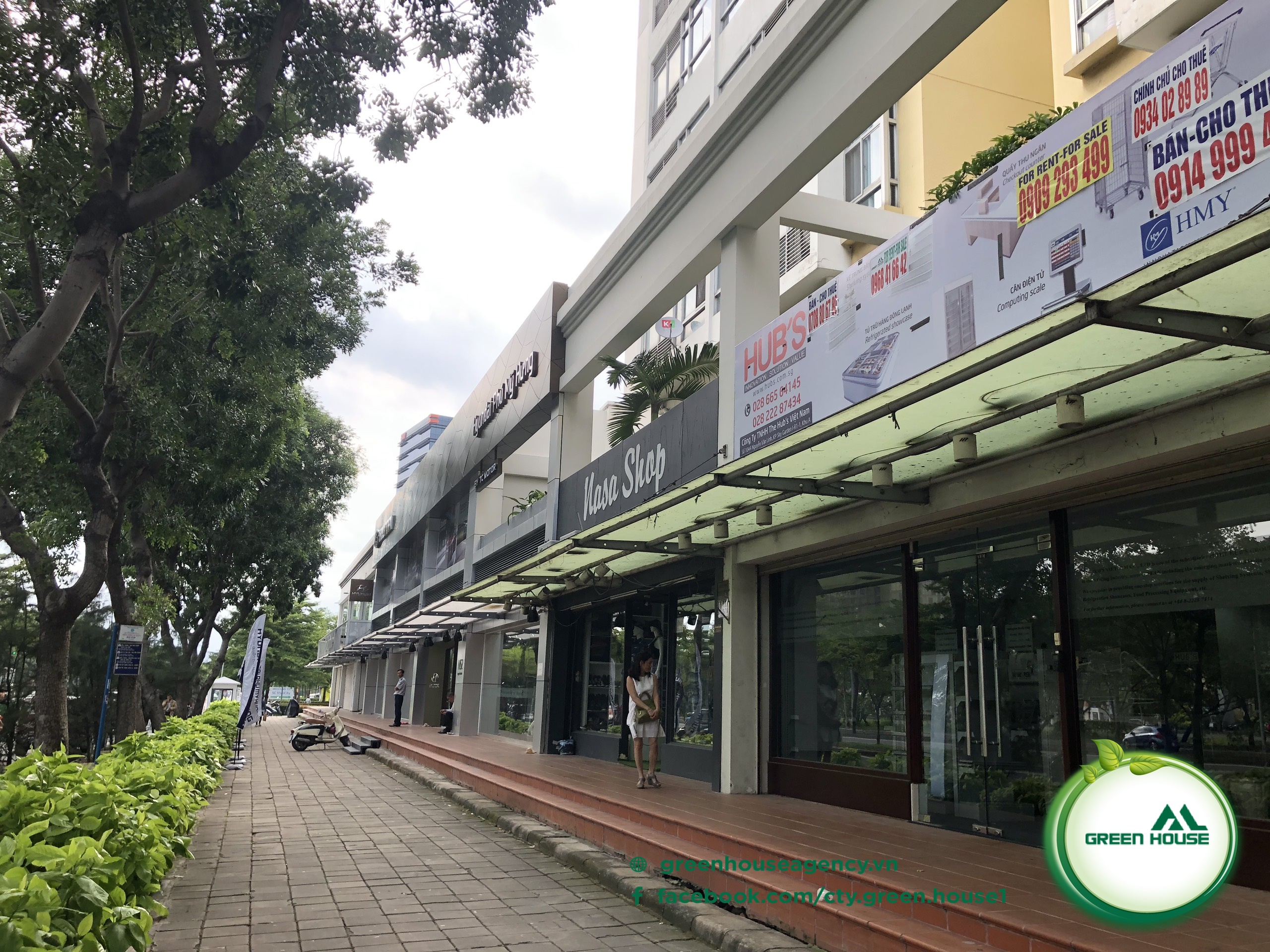 SKY GARDEN SHOP IN PHU MY HUNG FOR RENT
