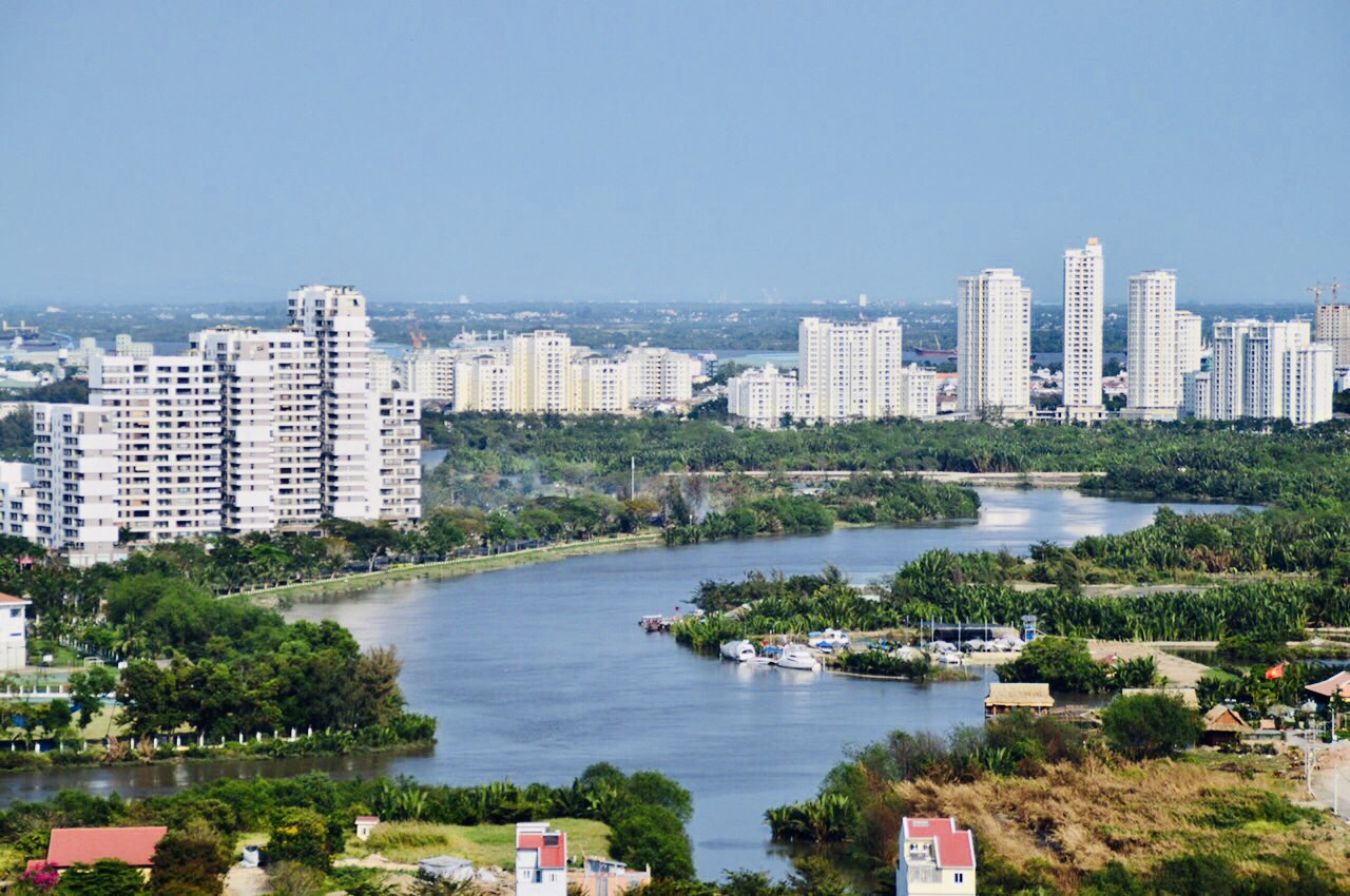 Land for sale across the River of Phu My Hung