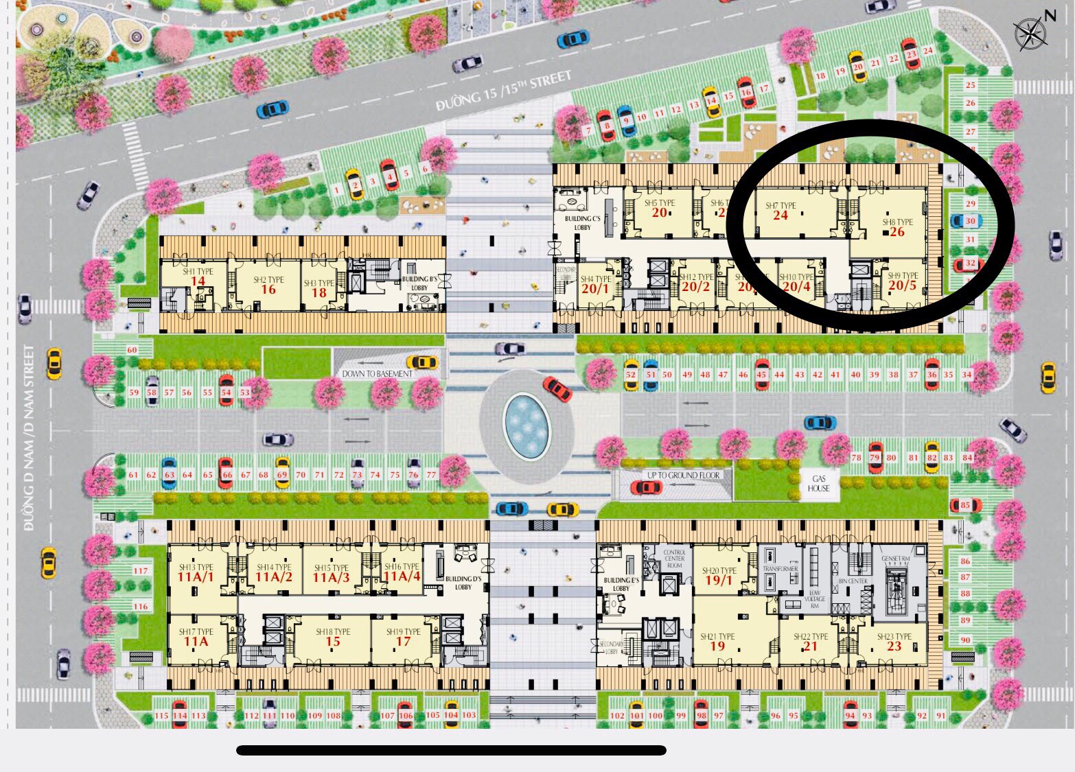 Bán Nhiều Shop Midtown Phú Mỹ Hưng Vị Trí Đẹp View Sông 3