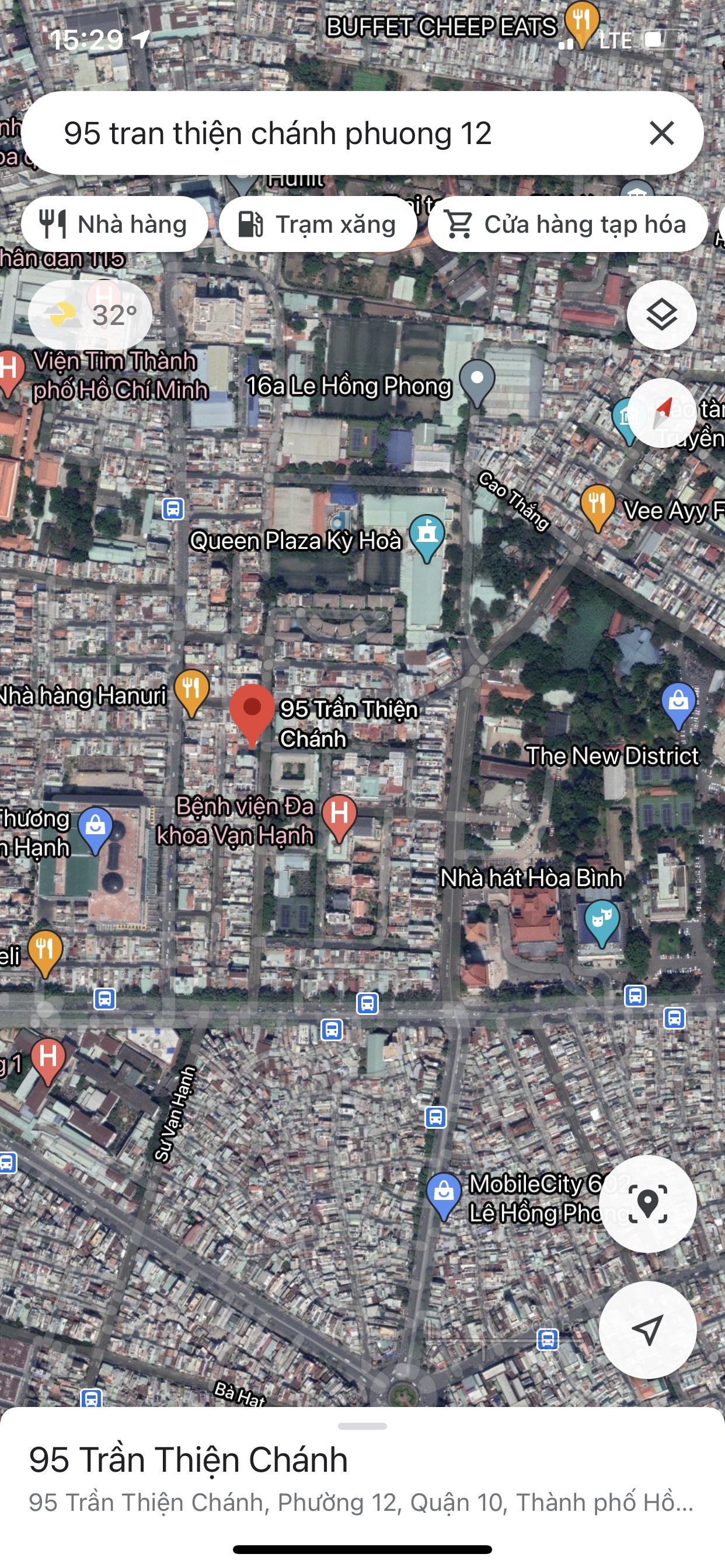 CẦN CHO THUÊ MẶT BẰNG ĐƯỜNG TRẦN THIỆN CHÁNH - QUẬN 10 2