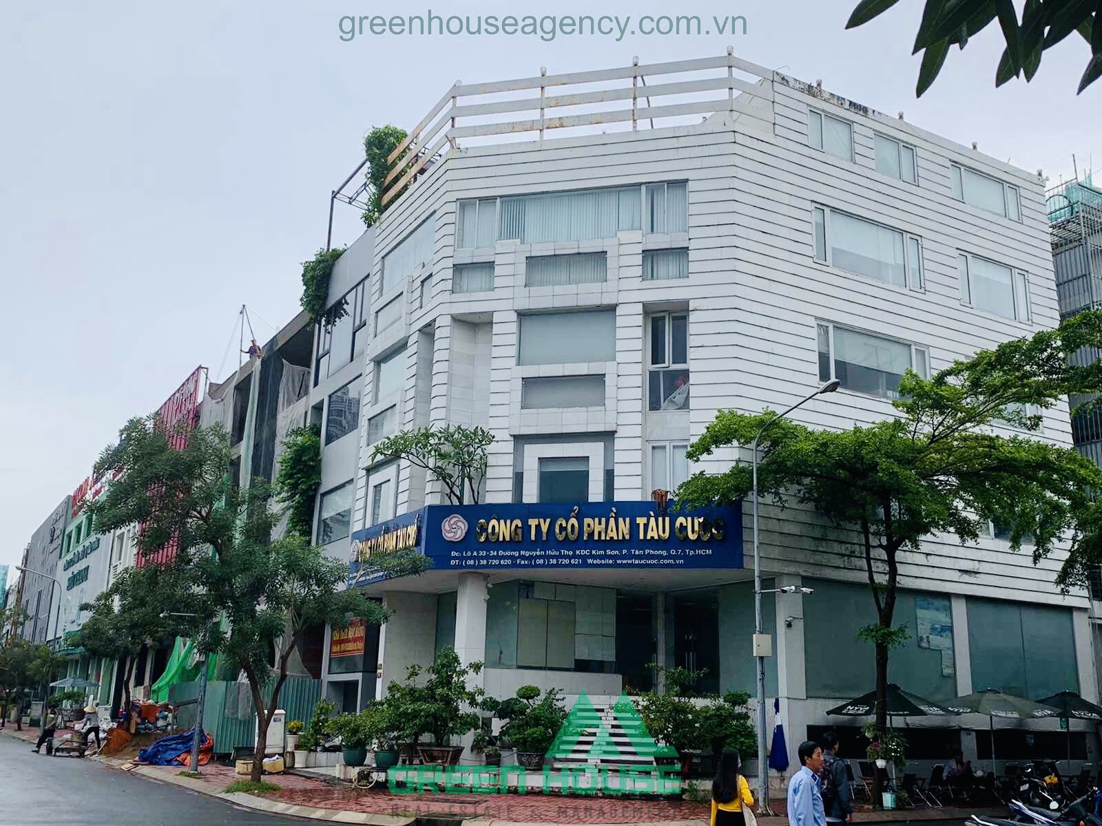 Cần Cho Thuê Cặp Nhà Phố Góc Kim Sơn Nguyễn Hữu Thọ Quận 7