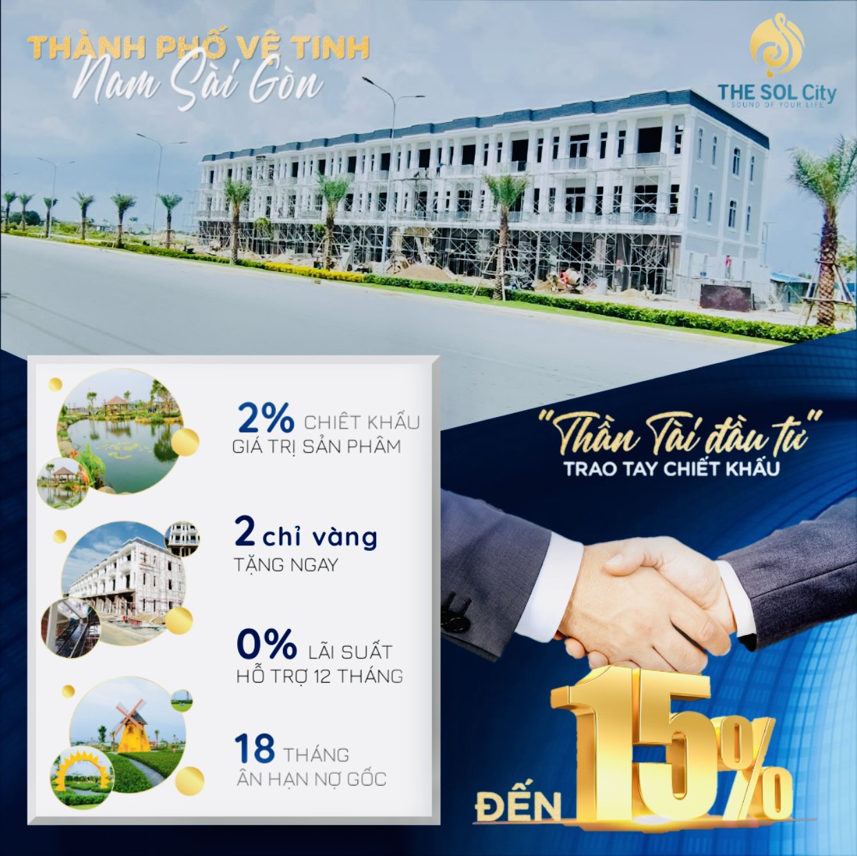 DỰ ÁN THE SOL CITY - LONG AN 2